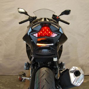 Kawasaki Ninja 400 Fender Eliminator - New Rage Cycles - Black textured - `18-`24